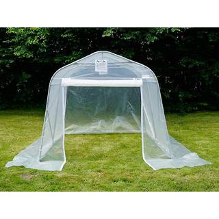 Polytunnel Drivhus, 2,4x6x2,4m, PE, 14,4m², Transparent
