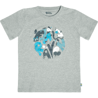 Fjällräven Kids' Forest Findings T-Shirt Grey-Melange, 110
