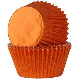 House of Marie - Orange Folie Muffinsforme, 24 stk.