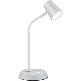Nikkelfarvet LED bordlampe Narcos