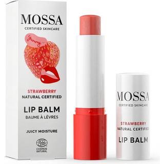 Mossa Ansigt Læbepleje Læbepomade med jordbær 4,5 g () - 4,5 g