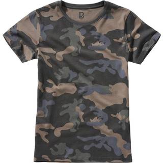 Brandit Dame Kortærmet T-Shirt Dark Camo - 3XL