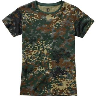 Brandit Dame Kortærmet T-Shirt Flecktarn - M