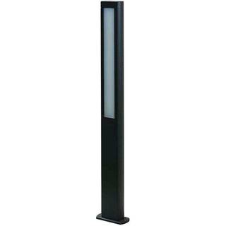 Lucande LED-gadelampe Mhairi, kantet, antracit, 100 cm
