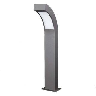 Lucande LED-sokkellampe Lennik, 60 cm, antracit, metal
