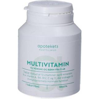 Apotekets Multivitamin Tabletter (100 stk.)