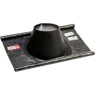 Metalbestos Wood inddækning Ø250/150 5-32° flex Sort-lakeret
