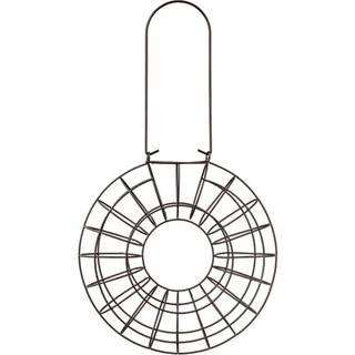 Trixie Fat ball feeder round 8 fat balls metal ø 24 × 8 cm black