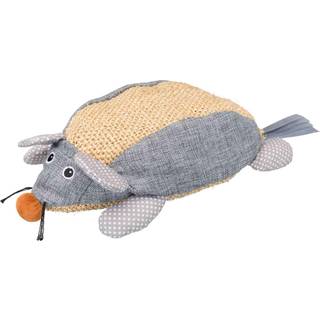 Trixie Mouse XXL sisal/fabric catnip 30 cm grey