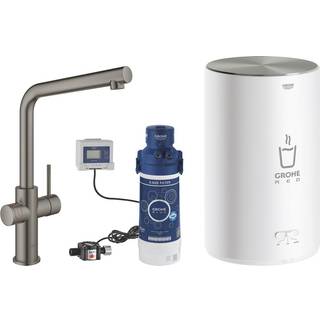 Grohe Red II Duo L vandhane med kogende vand (hard graphite) - På lager i butik