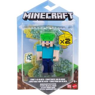 Minecraft 3,5 tommer kernefigur sortiment | Underwater Steve