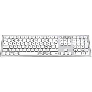 Voxicon Wireless Slim Metal Keyboard 295b Silver Trådløs Nordisk