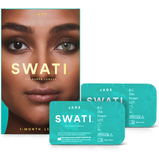 SWATI Cosmetics 1 måneds Kontaktlinser Jade