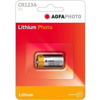 Agfa CR-123A 3 Volt Lithium batteri
