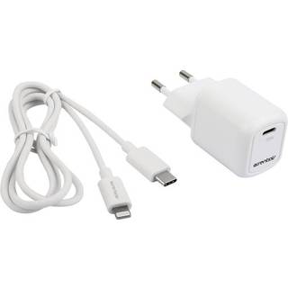 Essentials 20W PD vægoplader med kabel