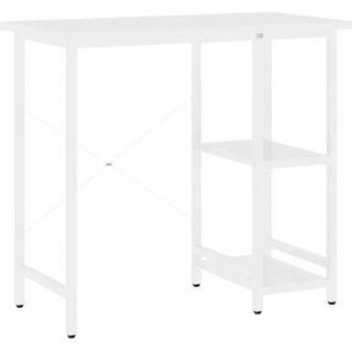 computerbord 80x40x72 cm MDF og metal sort