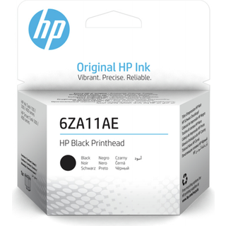 HP 6ZA11AE / Black Printhead - Printhoved Sort
