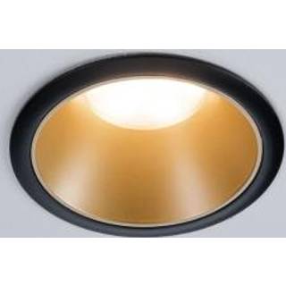 Paulmann Cole LED-spot, guld-sort, sæt med 3