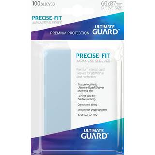 Ultimate Guard Precise-Fit Sleeves Japanese Size Transparent (100)