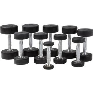 Master Fitness Håndvægt Premium, Håndvægte gummi Vægt 17,5 kg