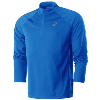 Asics Men's Icon LS 1/2 Zip Lake Drive/Performance Black, XS