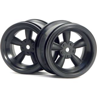 HPI - HP3821 - Vintage 5 Spoke Wheel 31Mm (Wide) Black 6Mm Offset