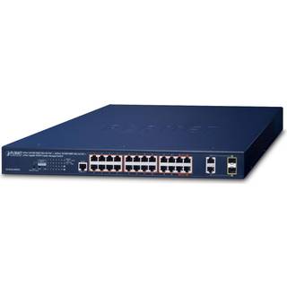 PLANET 4-Port GE 802.3bt + 20-Port GE 802.3at + 2P