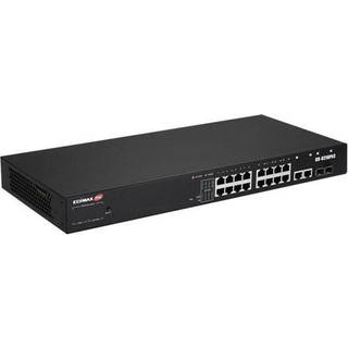 Edimax 18 Port Gigabit PoE Switch 2 RJ45/2 SFP com