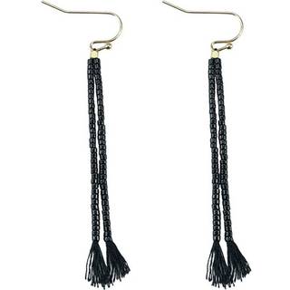 Everneed Nille Tassel Øreringe Sort (U)