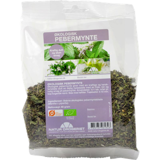 Natur-Drogeriet Pebermynte fint skåret Øko. - 80 gr.