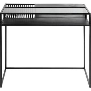 Muubs Denver Skrivebord Sort med Sort Glas