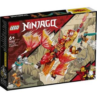 Lego Ninjago Kais Fire Dragon Evo Toy 71762 For b?rn med Cobra & Boa Snake Warrior Figures og Kai Minifigure Collectible Mission Banner Series