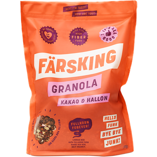 Färsking Granola Kakao & Hindbær 375 g