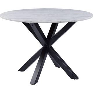 Heaven spisebord | Ø:110 | Hvid Guangxi poleret marmor