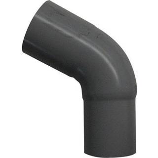 Plastmo plast 60 gr. bøjning 110 mm i grafit