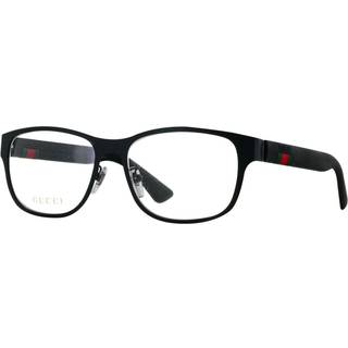 Gucci Mand GG0013O 001 Optiske stel Metal Sort Firkantet