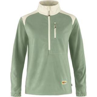 Fjällräven Women's Vardag Lite Fleece Sage Green/Chalk White, Sage Green-Chalk White, XXS