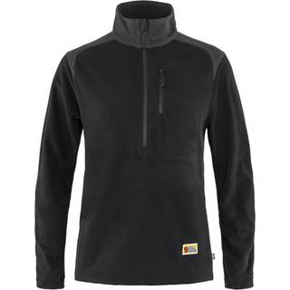 Fjällräven Women's Vardag Lite Fleece Black/Dark Grey, Black-Dark Grey, L