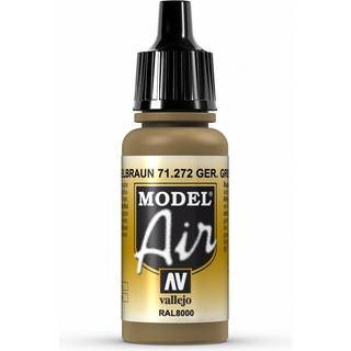 Vallejo Model Air 17Ml German Green Brown [Levering: 1-2 dage]