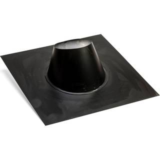 Metalbestos Wood 250mm inddækning 5-32° aluminium sort, HUSK krave 317641251