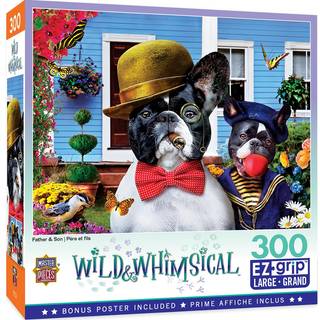 Far & søn 300 stykker EZ Grip Jigsaw Puzzle