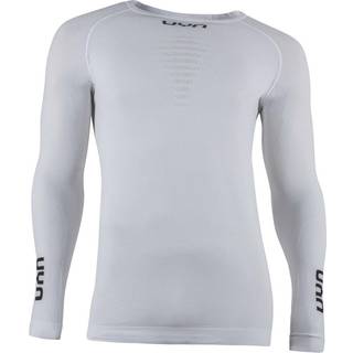 UYN Herren Longsleeve weiß Mikrofaser/Funktion unifarben