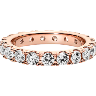 Pandora Rose Gold Sparkling Row Eternity Ring - 50