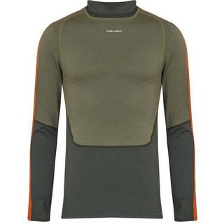 Icebreaker Women's 200 Sone L/S High Neck Merino-shirt Damer størrelse L farve blå