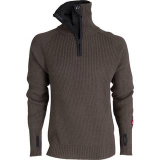 Uld sweater - Ulvang Rav Zip - 100% uld - Grøn - XXL