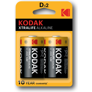 Kodak Xtralife Alkaline Batteries Lr20 D Lr20 1.5V