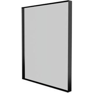 Sanibell Basicline spejl 50x60 cm m/sort aluramme