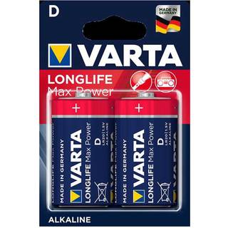 Varta Longlife Max Power D - 2 stk