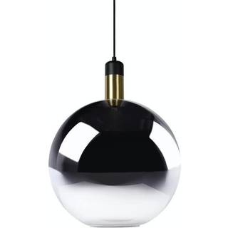 Lucide Julius glas pendel Ø 40cm E27 Smoke Grey