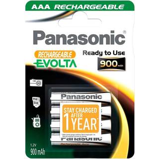 Panasonic 1x4 Panasonic Bat. NiMH Micro AAA 900 mAh